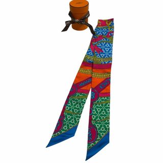 エルメス(HERMES)の【中古】　HERMES エルメス ツイリー スカーフ ブランド レディース アクセサリー Sランク(バンダナ/スカーフ)