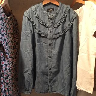 アーペーセー(A.P.C)のa.p.c. denim blouse.(シャツ/ブラウス(長袖/七分))