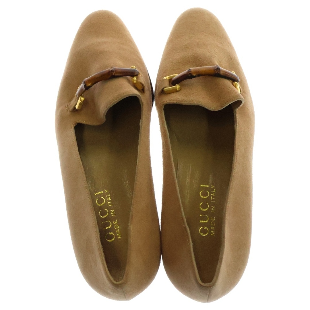 GUCCI - GUCCI グッチ バンブー パンプス シューズ ベージュ