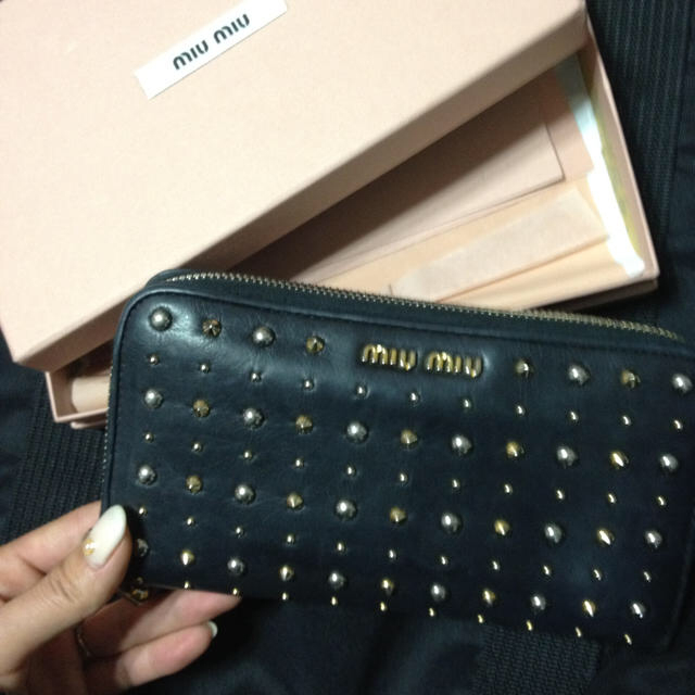 【国内在庫】 miumiu - miumiu♡長財布 財布