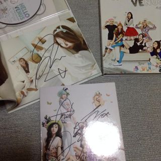 HELLO VENUS サイン入りCD(アイドルグッズ)