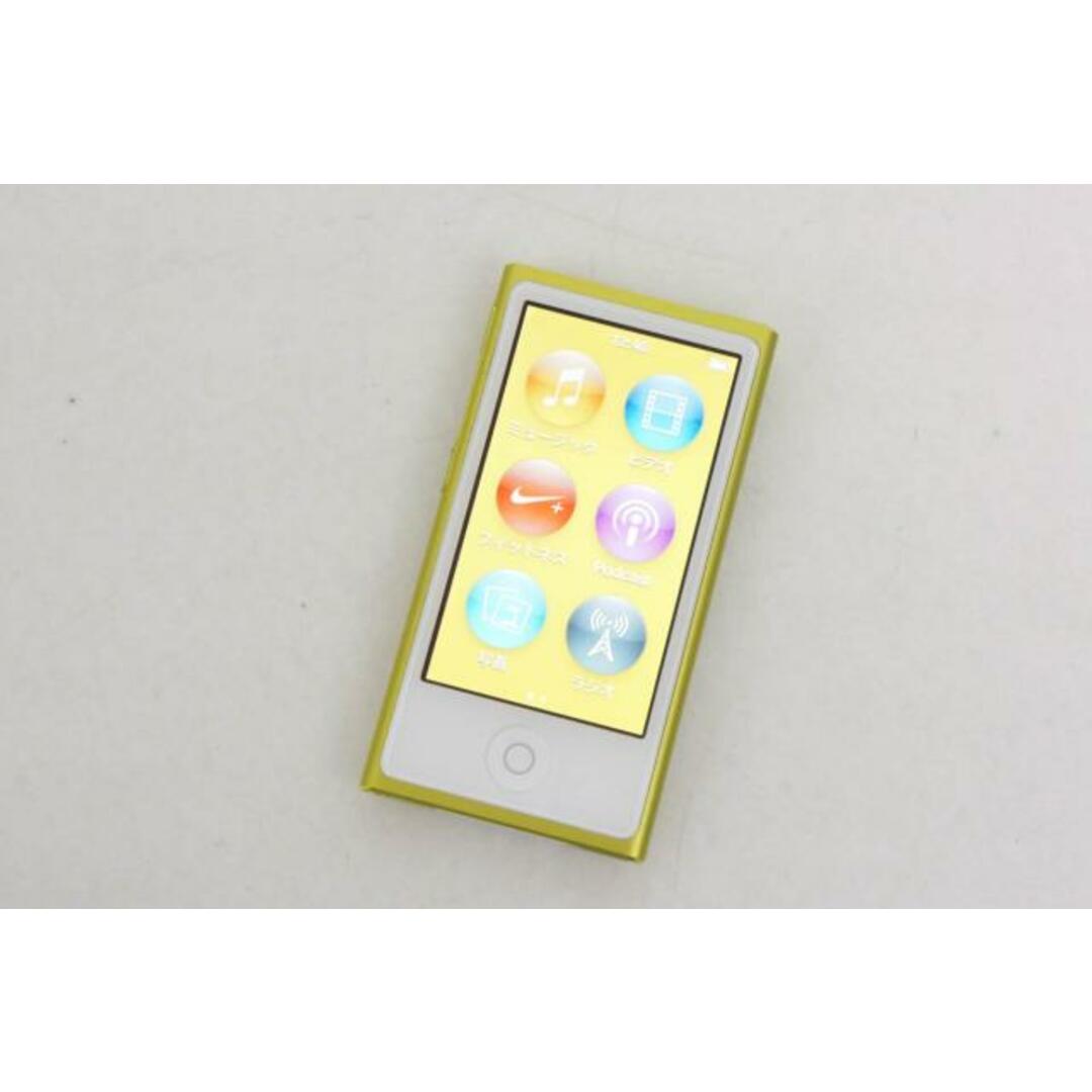 【正規品質保証】 中古】Appleアップル 第7世代 MD476Jの イエロー 16GB nano iPod ポータブルプレーヤー
