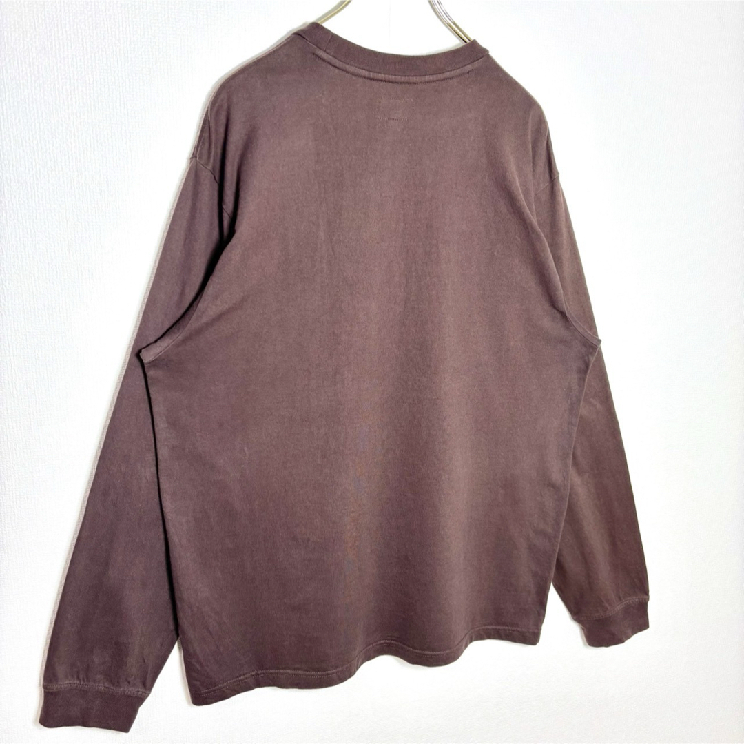 Supreme(シュプリーム)の美品 Supreme スモールボックスロゴ ロンT "ダークブラウン" Mサイズ メンズのトップス(Tシャツ/カットソー(七分/長袖))の商品写真