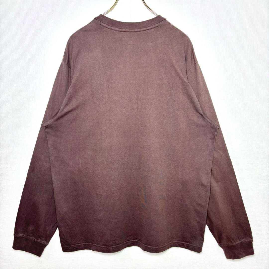 Supreme(シュプリーム)の美品 Supreme スモールボックスロゴ ロンT "ダークブラウン" Mサイズ メンズのトップス(Tシャツ/カットソー(七分/長袖))の商品写真