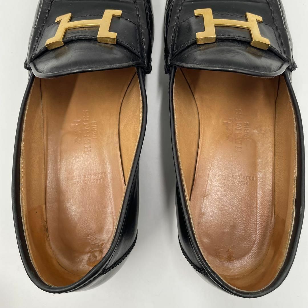 HERMES - エルメス コンスタンス ローファー コンスタント