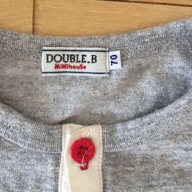 DOUBLE.B(ダブルビー)のDOUBLE.B カーディガン 70 キッズ/ベビー/マタニティのベビー服(~85cm)(カーディガン/ボレロ)の商品写真