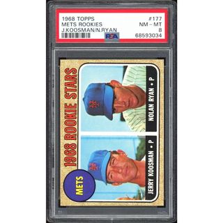 PSA 8 1968 Topps #177 Nolan Ryan (シングルカード)