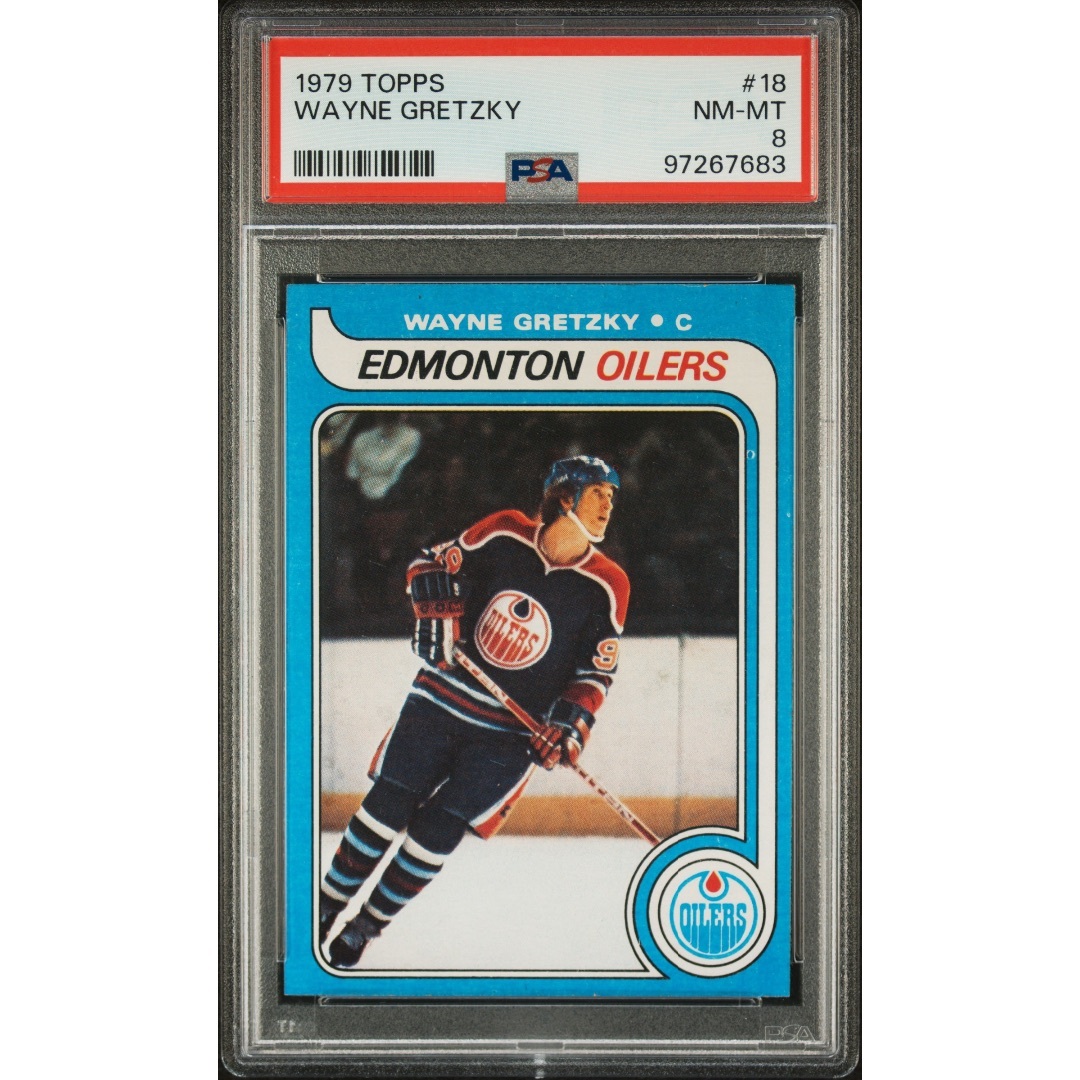 シングルカード PSA 8 1979 Topps #18 Wayne Gretzky