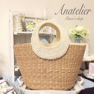 ほぼ未使用♡anatelier♡定番人気パールハンドバッグ