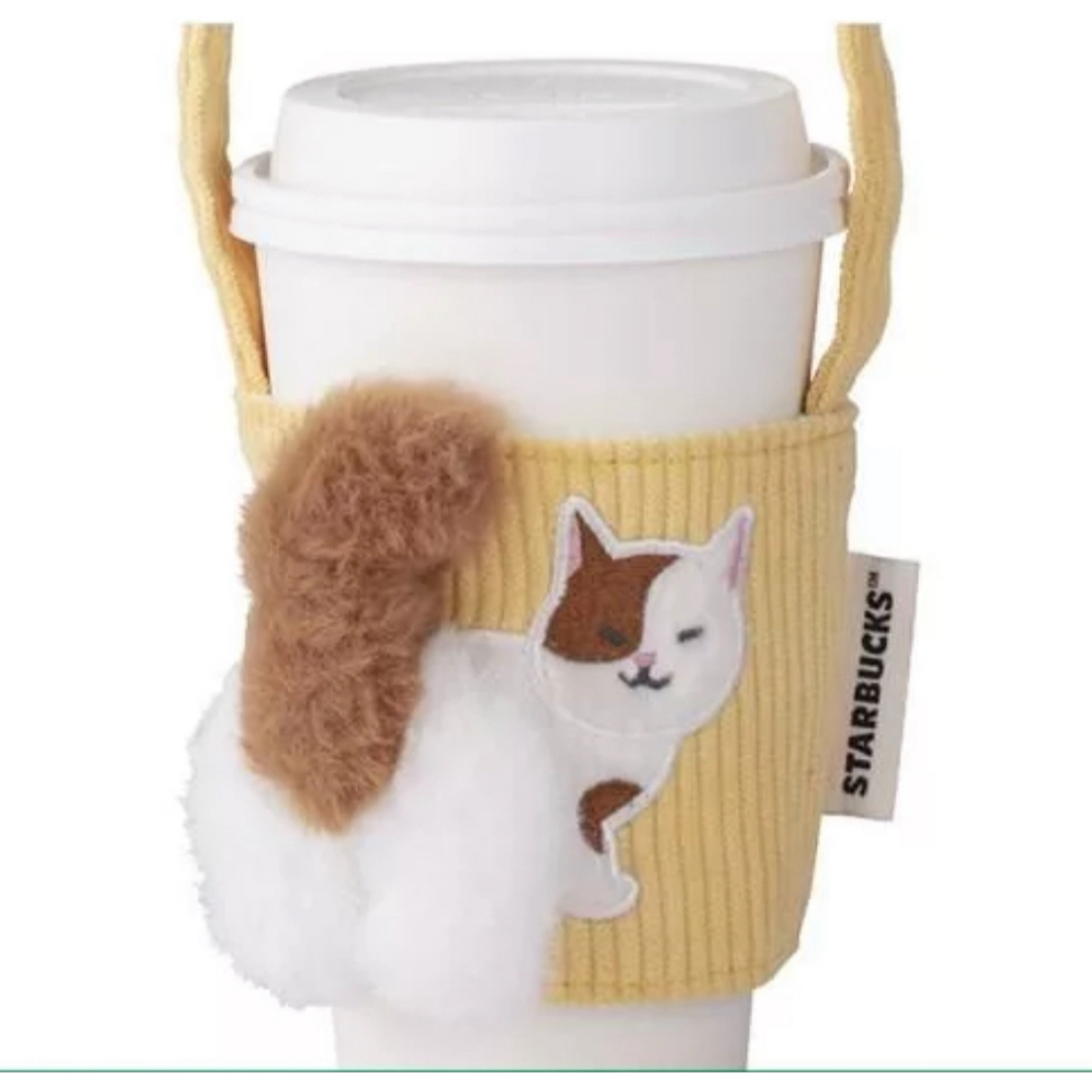 セットアップ Starbucks - ドリンク イエロー 猫 台湾限定 スターバックス 小物