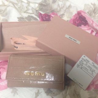 ミュウミュウ(miumiu)のmiu miu♡キーケース(キーホルダー)