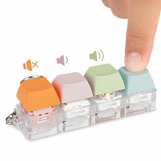 Byhoo キーボードフィジェット、3種類のタッチキーボードフィジェットおもちゃ