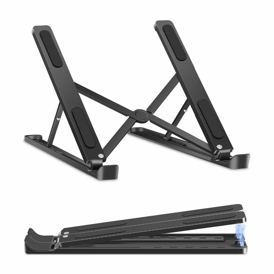 KKaMM ノートパソコンスタンド タブレット スタンド パソコンスタンド パソ インテリア/住まい/日用品のオフィス用品(オフィス用品一般)の商品写真