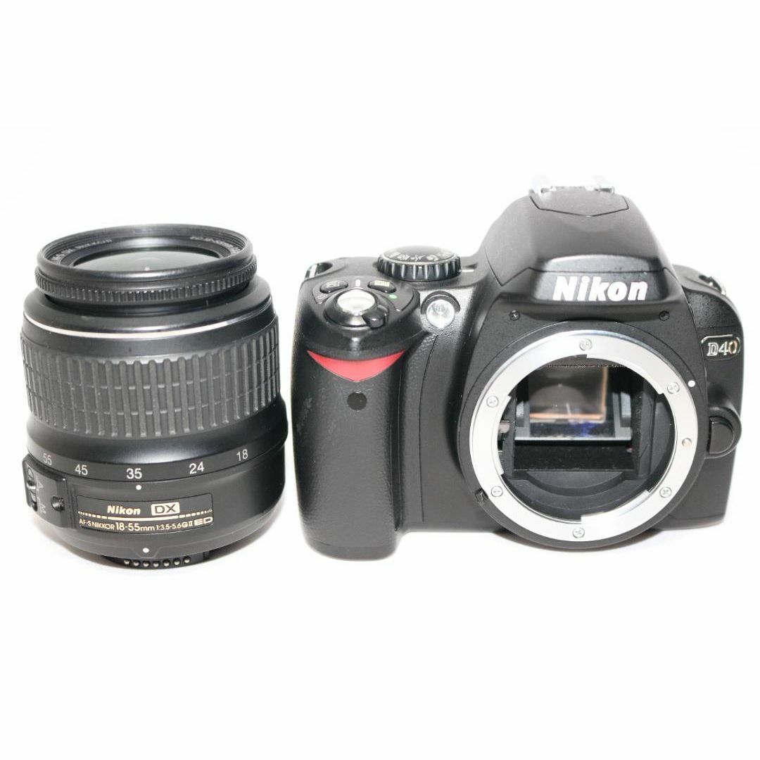 人気機種 ⭐ストロボ付き⭐Nikon D40 ⭐ 初心者 入門 一眼レフ