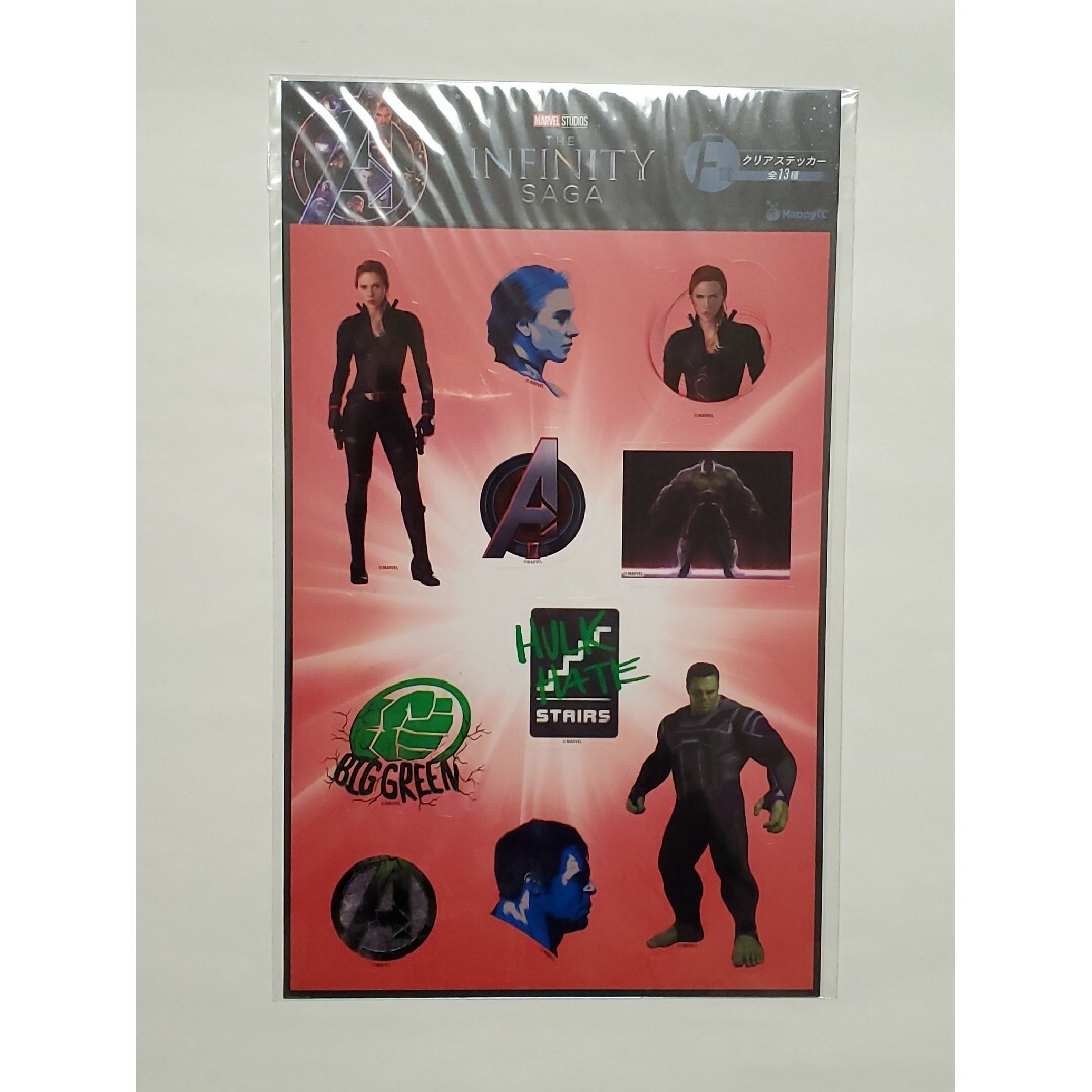 マーベル インフィニティ・サーガ ステッカー 9枚セット エンタメ/ホビーのアニメグッズ(その他)の商品写真