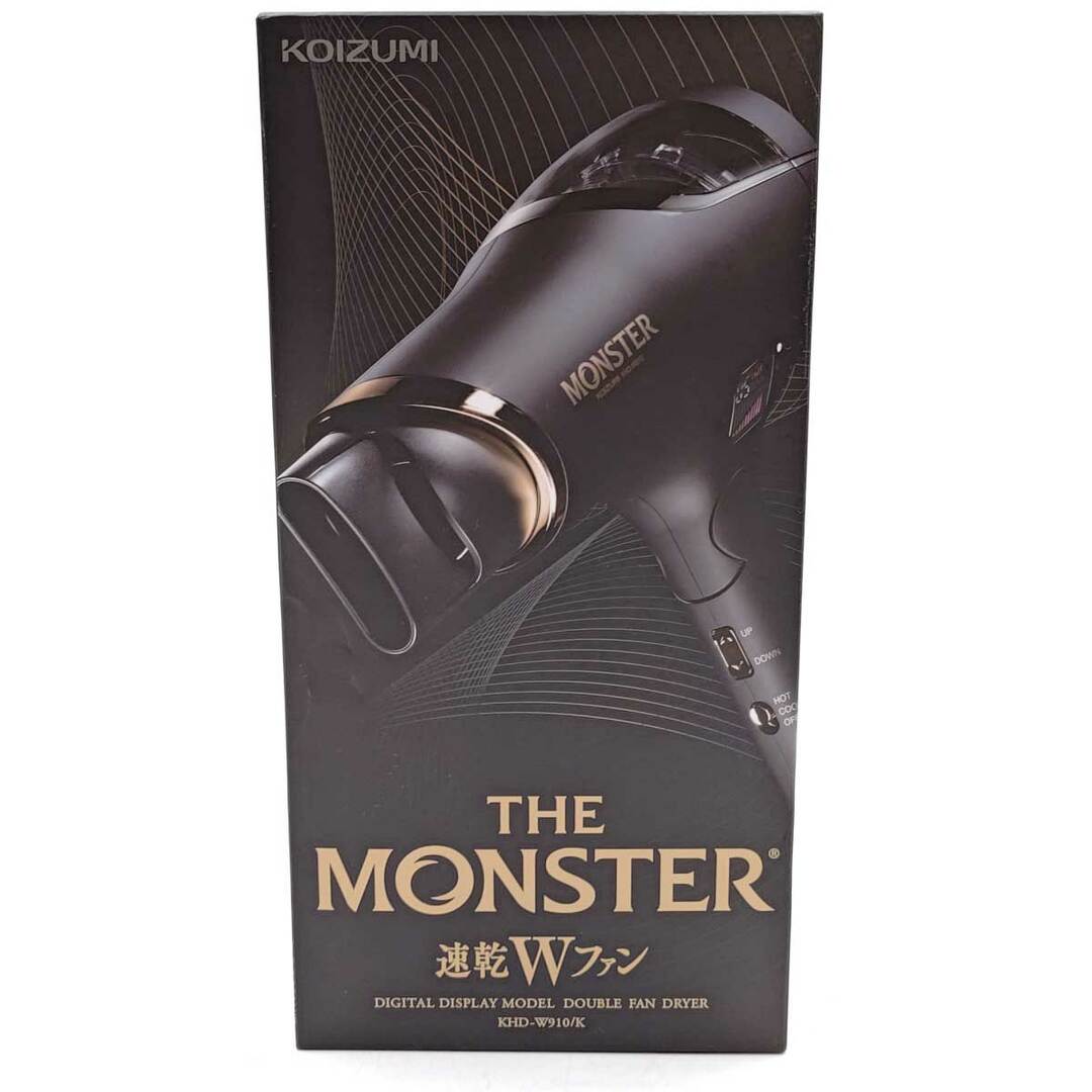 超特価SALE開催！ 中古・未使用品】コイズミ ダブル モンスター Monster KOIZUMI ヘアドライヤー