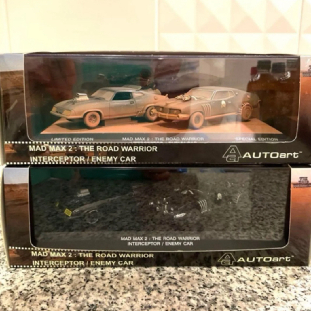 大人気定番商品 AUTOart - マッドマックスインターセプター 2台セットAUTOart ミニカー