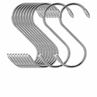 S字フック Sじフック ステンレス 20個セット (6.5cmx20pcs) C(その他)