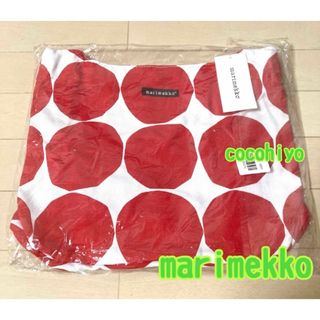 マリメッコ(marimekko)の新品　marimekko マリメッコ　ショルダーバッグ　ドット　レッド　水玉　赤(ショルダーバッグ)