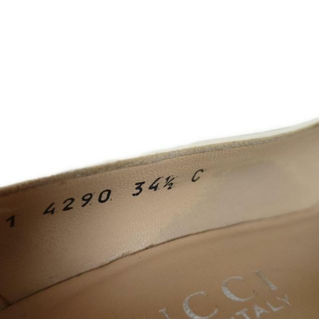 GUCCI - GUCCI(グッチ) パンプス 34 1/2 C レディース