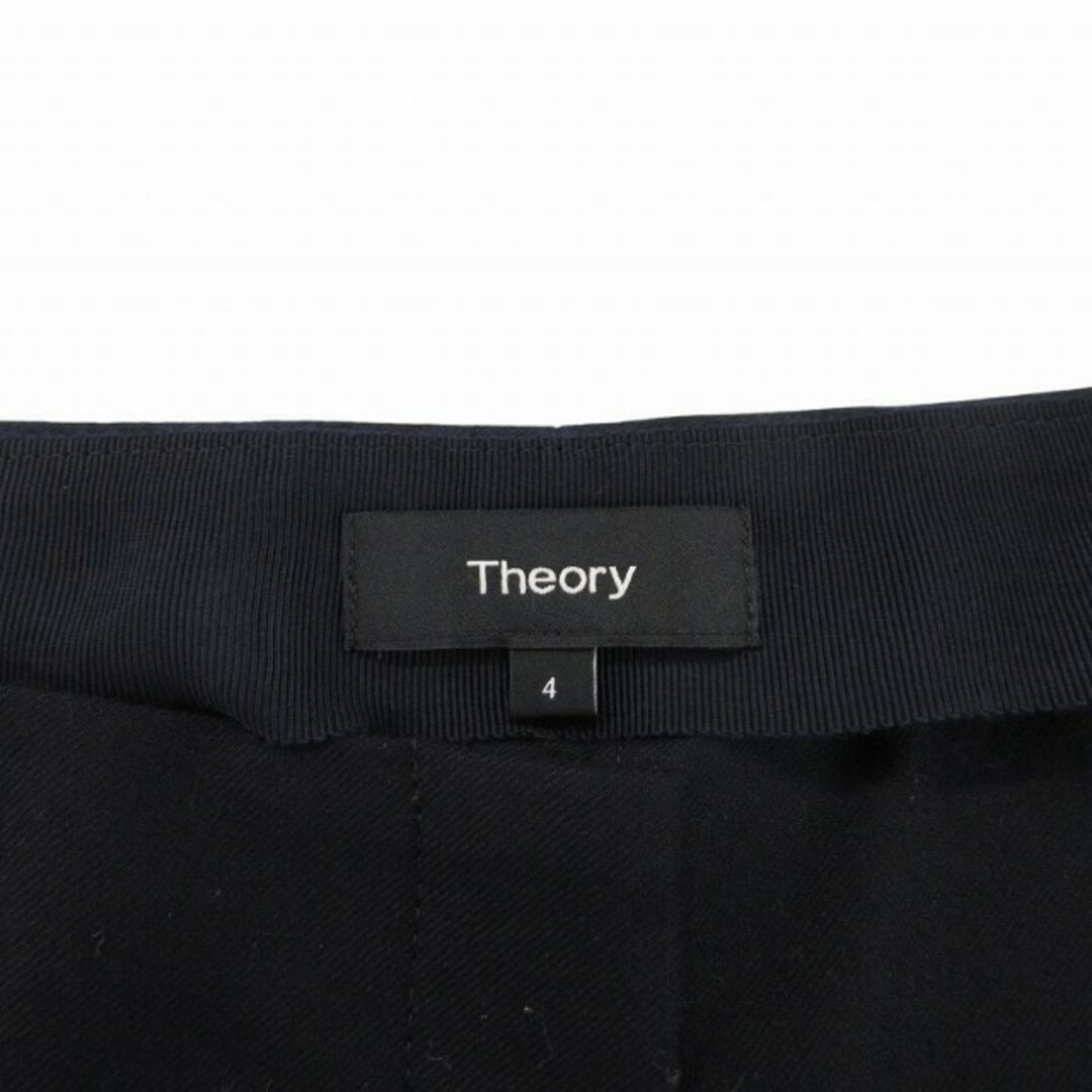 Theory - セオリー Theory ワイドパンツ スラックス 4 黒