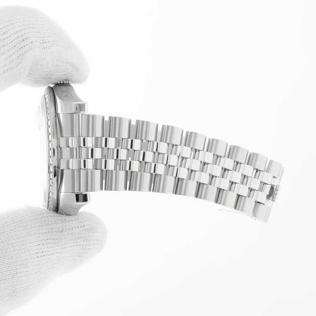 ROLEX(ロレックス)のロレックス デイトジャスト ベゼルダイヤ 116244 ピンク フラワー 69アラビア 5列 ジュビリーブレス V番 メンズ 中古 腕時計 メンズの時計(腕時計(アナログ))の商品写真
