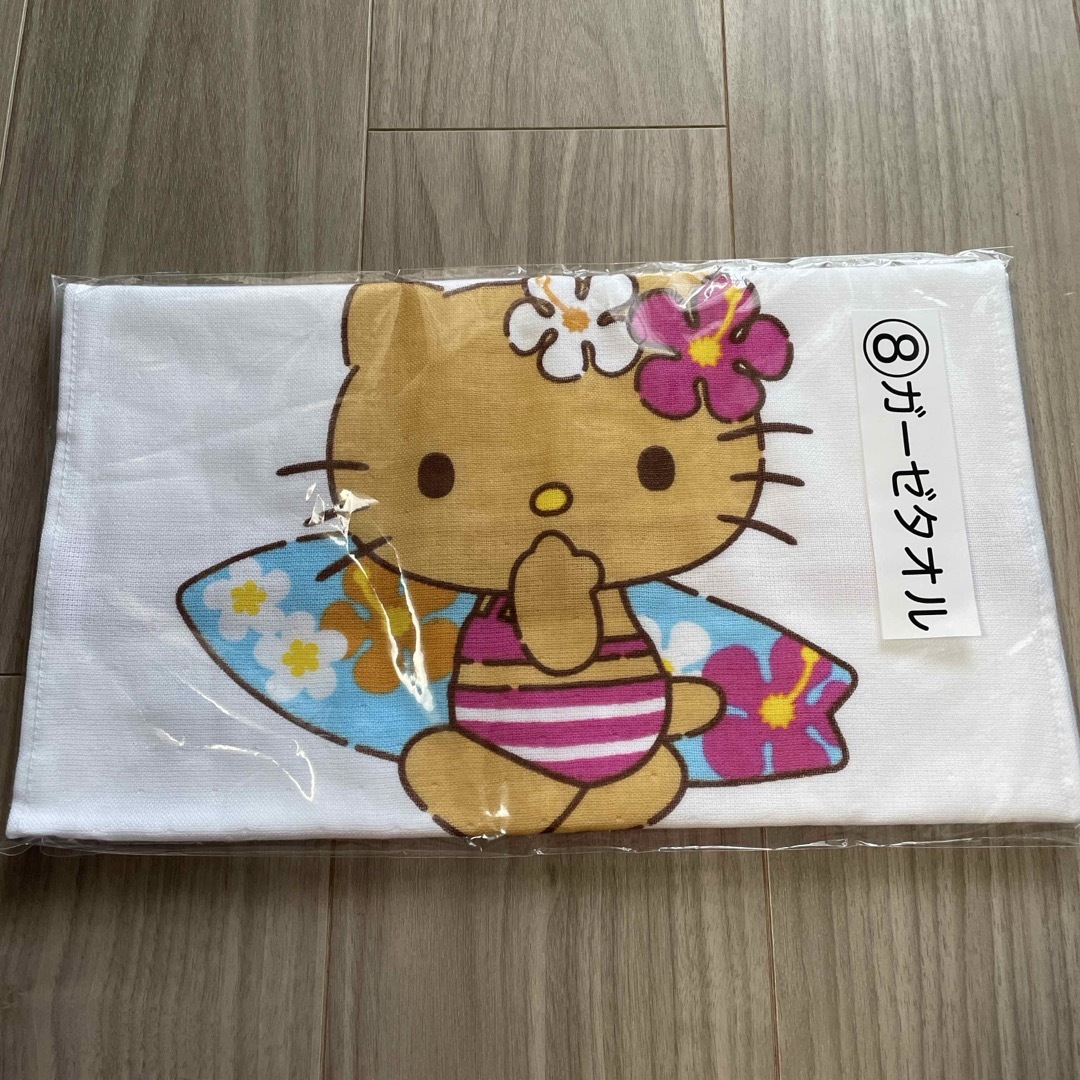 サンリオ ハローキティ セブンティーズ チェック ミニタオル