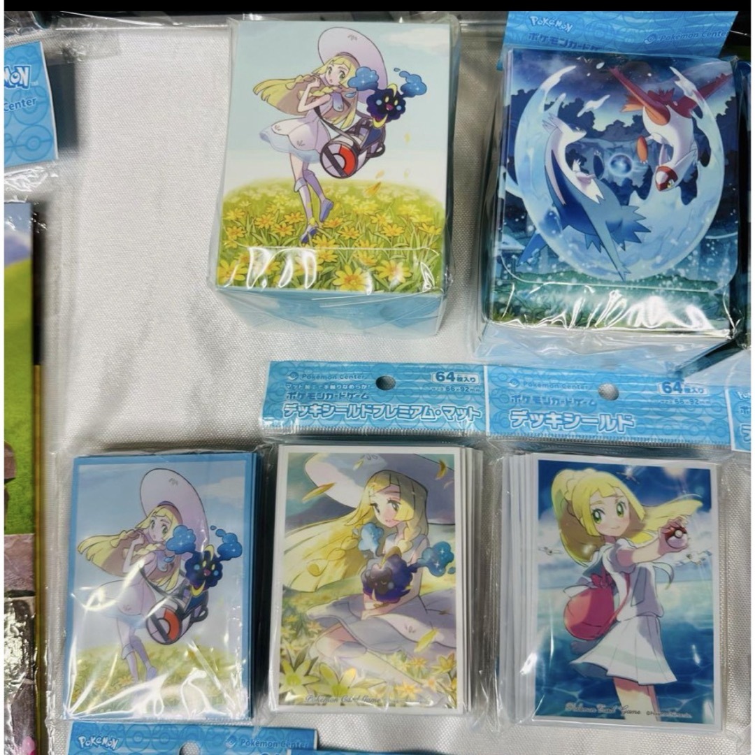 グランドセール ポケカ スリーブ ファイル 新品 セット リーリエ＆コスモッグの ポケモンカードゲーム