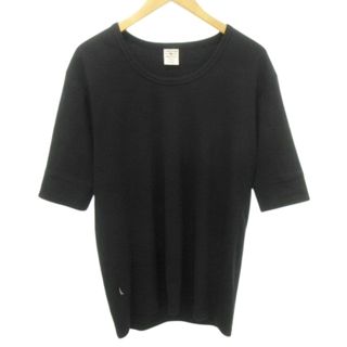 AVIREX - アヴィレックス 6143508 Tシャツ カットソー Uネック 無地 XL 黒