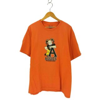 Champion(チャンピオン) プリントクルーネックTシャツ メンズ トップス