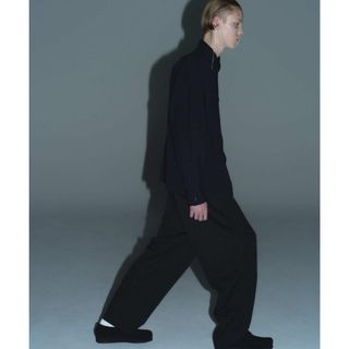 TTTMSW 25SS Regular collar shirt（NAVY）
