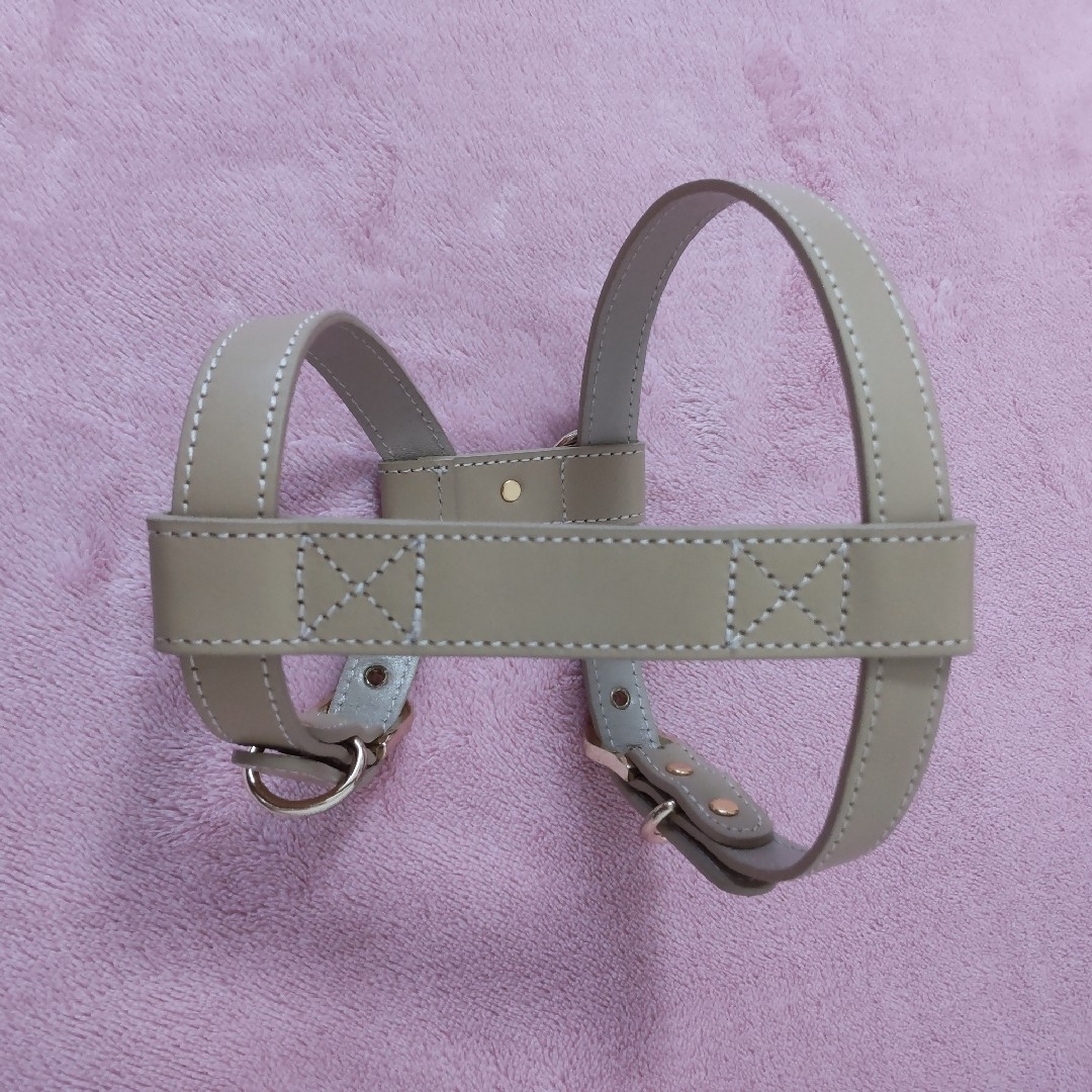 ペット用レザーハーネス Sサイズ その他のペット用品(犬)の商品写真