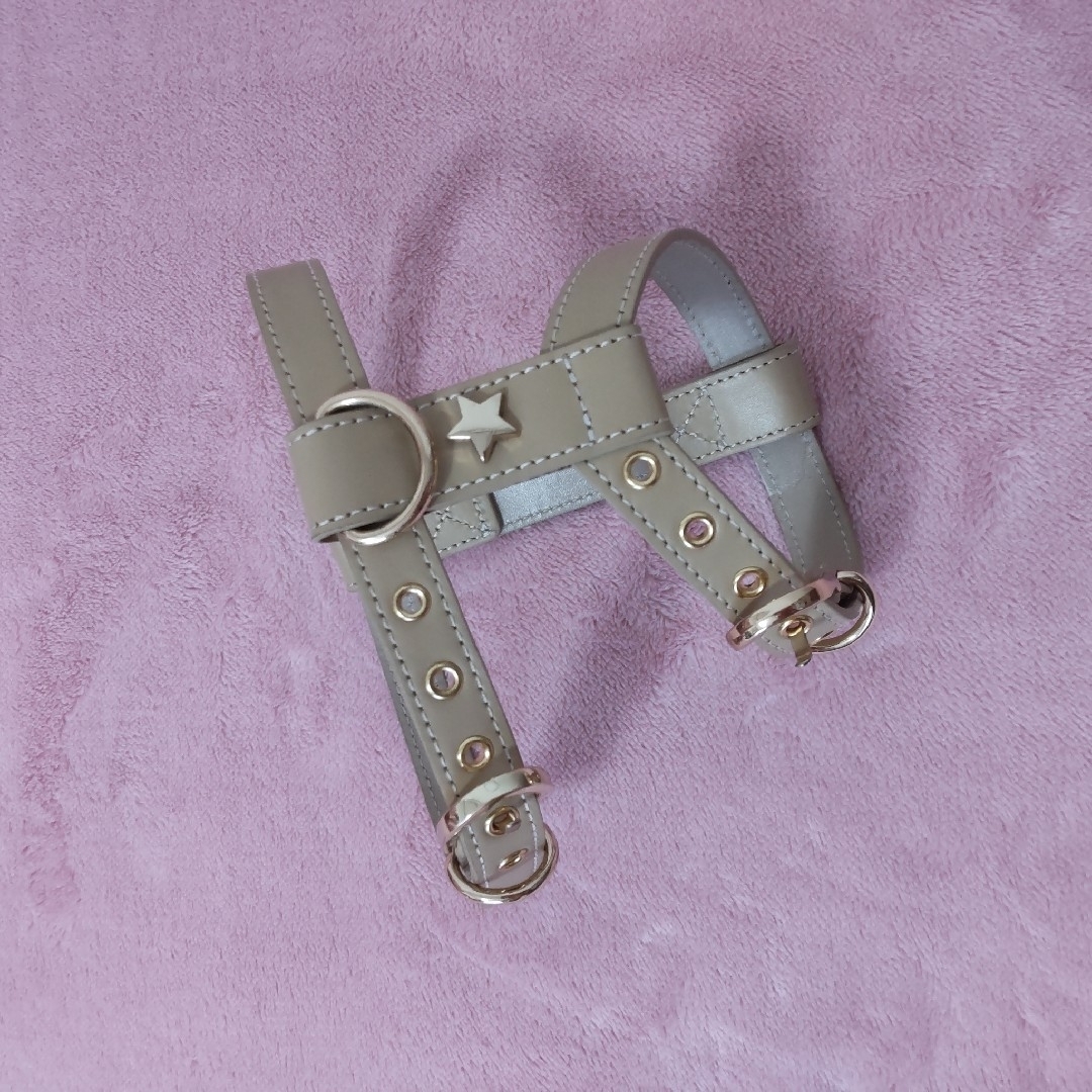 ペット用レザーハーネス Sサイズ その他のペット用品(犬)の商品写真