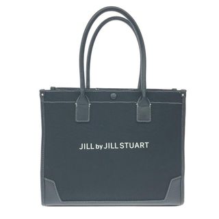 良好 JILL STUART ジルスチュアート  トートバッグ   ブラック キャンバス レディース 大　240001145398(その他)