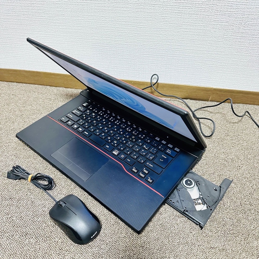 S54 Fujitsuノートパソコンi5高速SSDサクサク動くWindows11 富士通 - S54 Fujitsuノートパソコンi5高速SSDサクサク動く