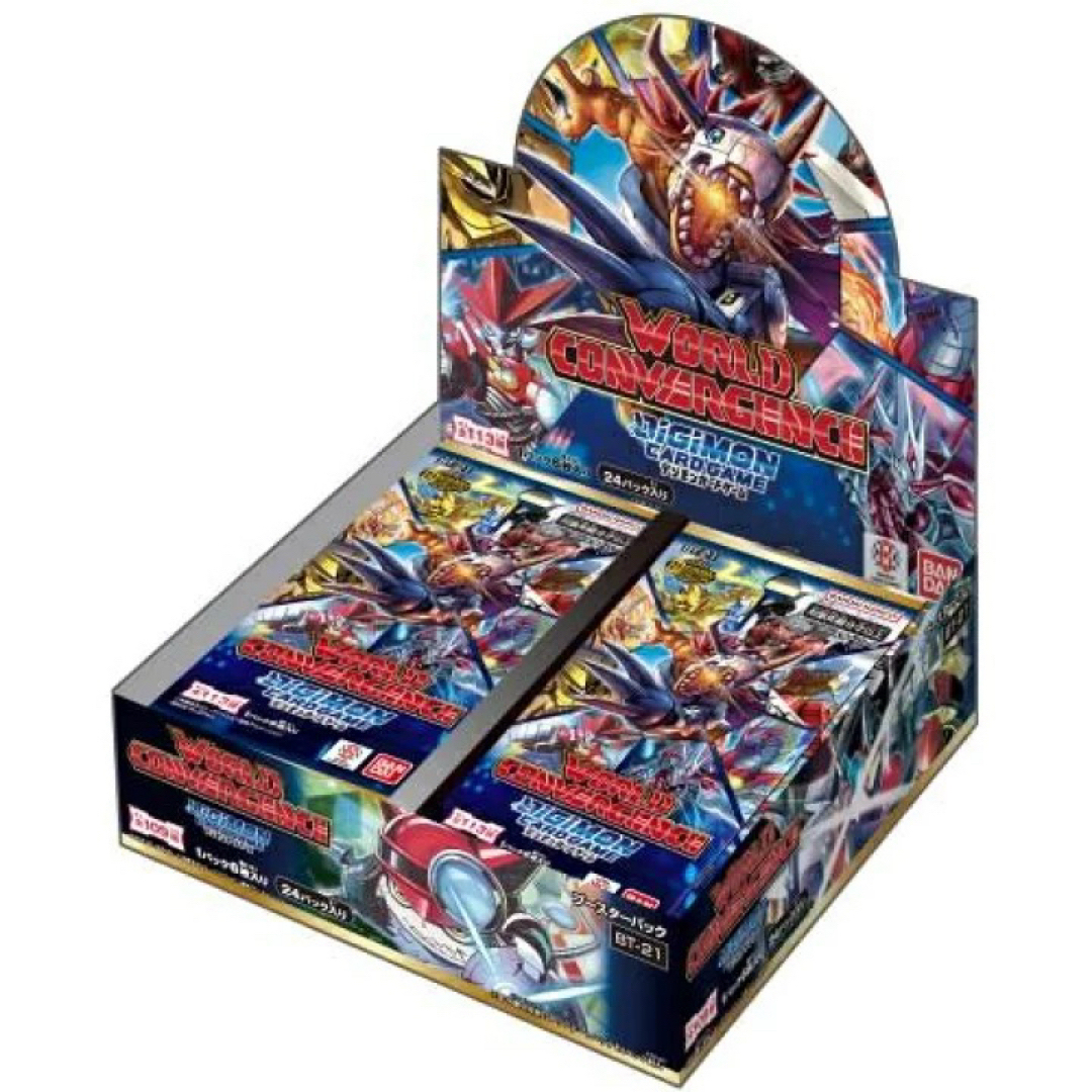 送料無料 通販 ファッション - BANDAI デジモンカードゲーム 未 BOXセット CONVERGENCE WORLD デジモンカードゲーム