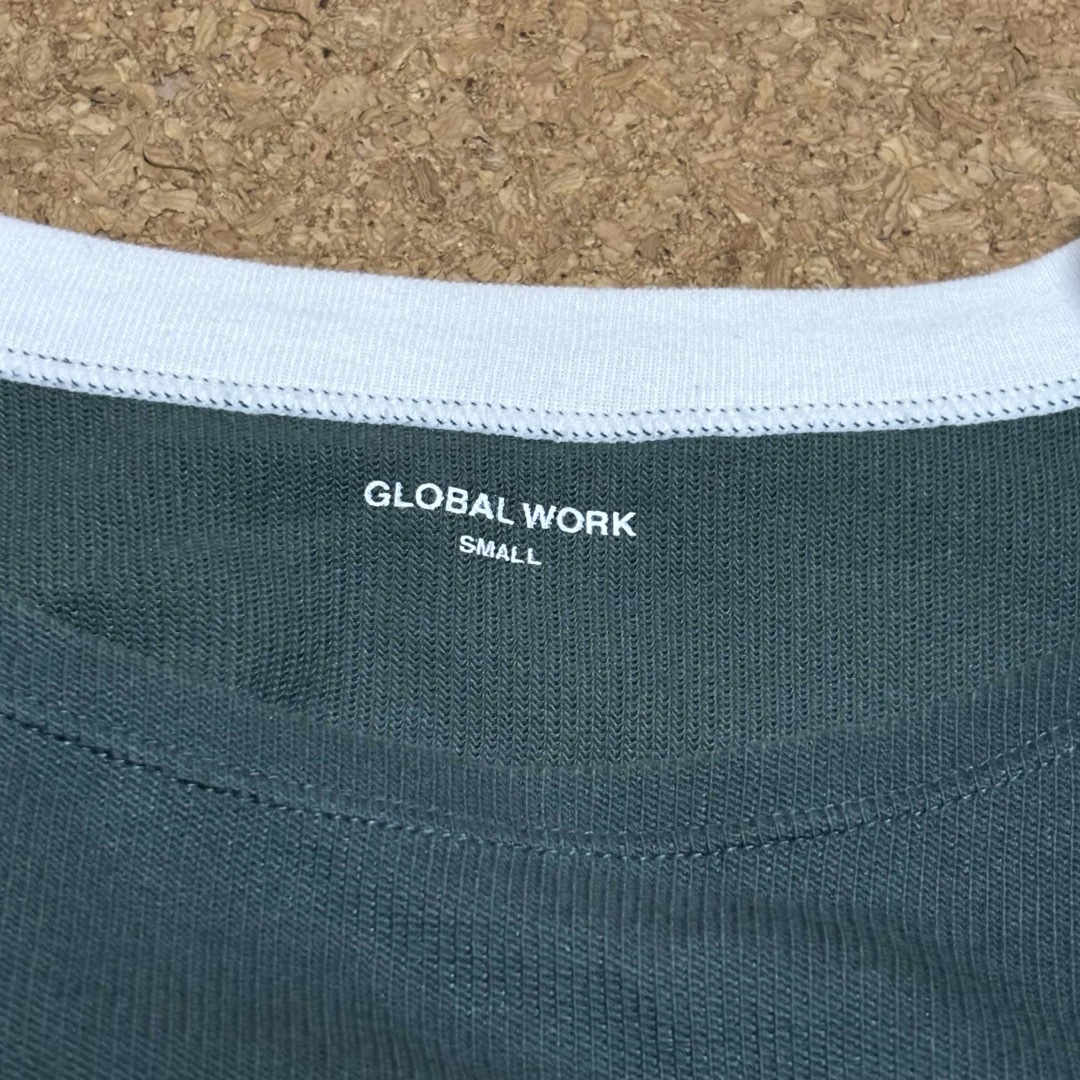 GLOBAL WORK(グローバルワーク)のグローバルワーク GLOBAL WORK レイヤード風Tシャツ オーバーサイズ メンズのトップス(Tシャツ/カットソー(半袖/袖なし))の商品写真