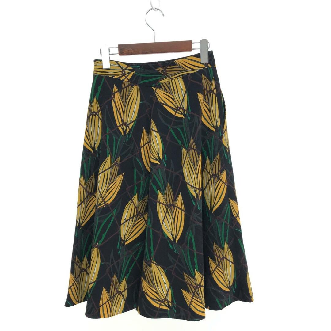 AKIRA NAKA アキラナカ Franka スカート サイズ:36 AR1725BK ブラック  レディース 花柄　240001136678 レディースのスカート(その他)の商品写真