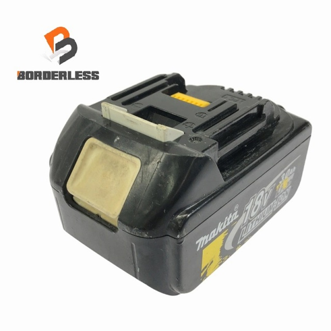 Makita(マキタ)の☆中古品☆makita マキタ 18V 3.0Ah 純正 リチウムイオンバッテリー BL1830 リチウムイオン電池 蓄電池 充電池 110618 自動車/バイクのバイク(工具)の商品写真