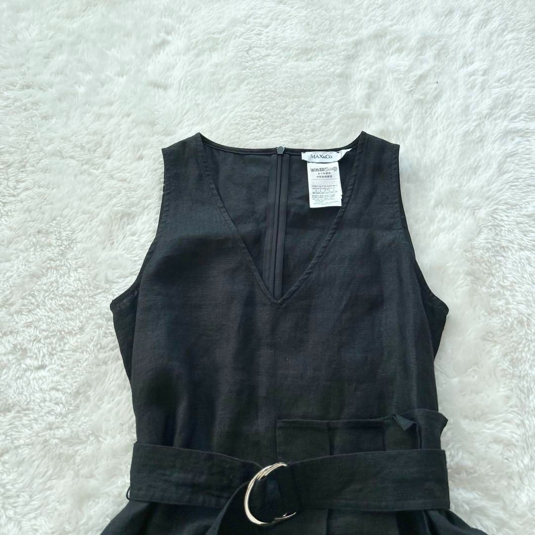未使用品 マックス&コー MAX&CO. ノースリーブ ワンピース シルク 切替 Aライン 42 グレー系 レディース 231012 未使用品 マックス&コー MAX&CO. ノースリーブ ワンピース シルク 切替 Aライン 42 グレー系 レディース 231012