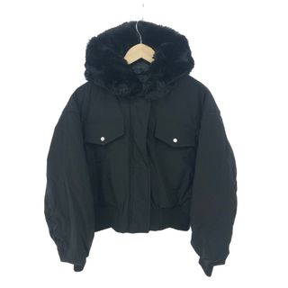 良好 JILL STUART ジルスチュアート 22年 ボンバージャケット サイズ:M  ブラック  レディース 　241005004656(その他)