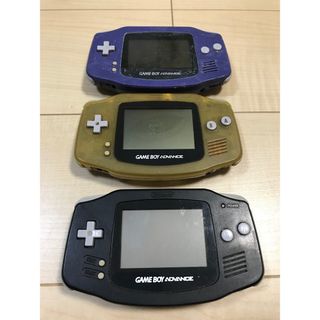 ジャンク✨ゲームボーイアドバンス3台✨まとめ売り
