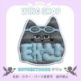 boynextdoor 태산 テサン ぷっくり 3D風 ネームボード ボネクド(アイドルグッズ)