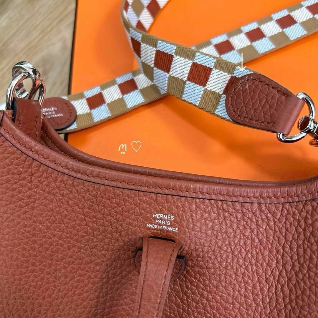 エルメス エブリンTPM マキシカドリーユ HERMES - HERMESエルメス エブリンTPM キュイーブル マキシ