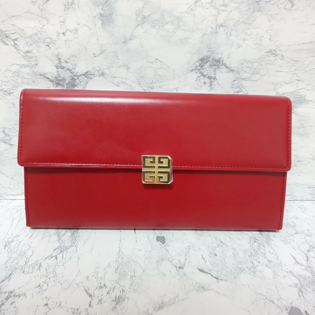 GIVENCHY - 【未使用/廃盤】GIVENCHY 4G金具 がま口ロング
