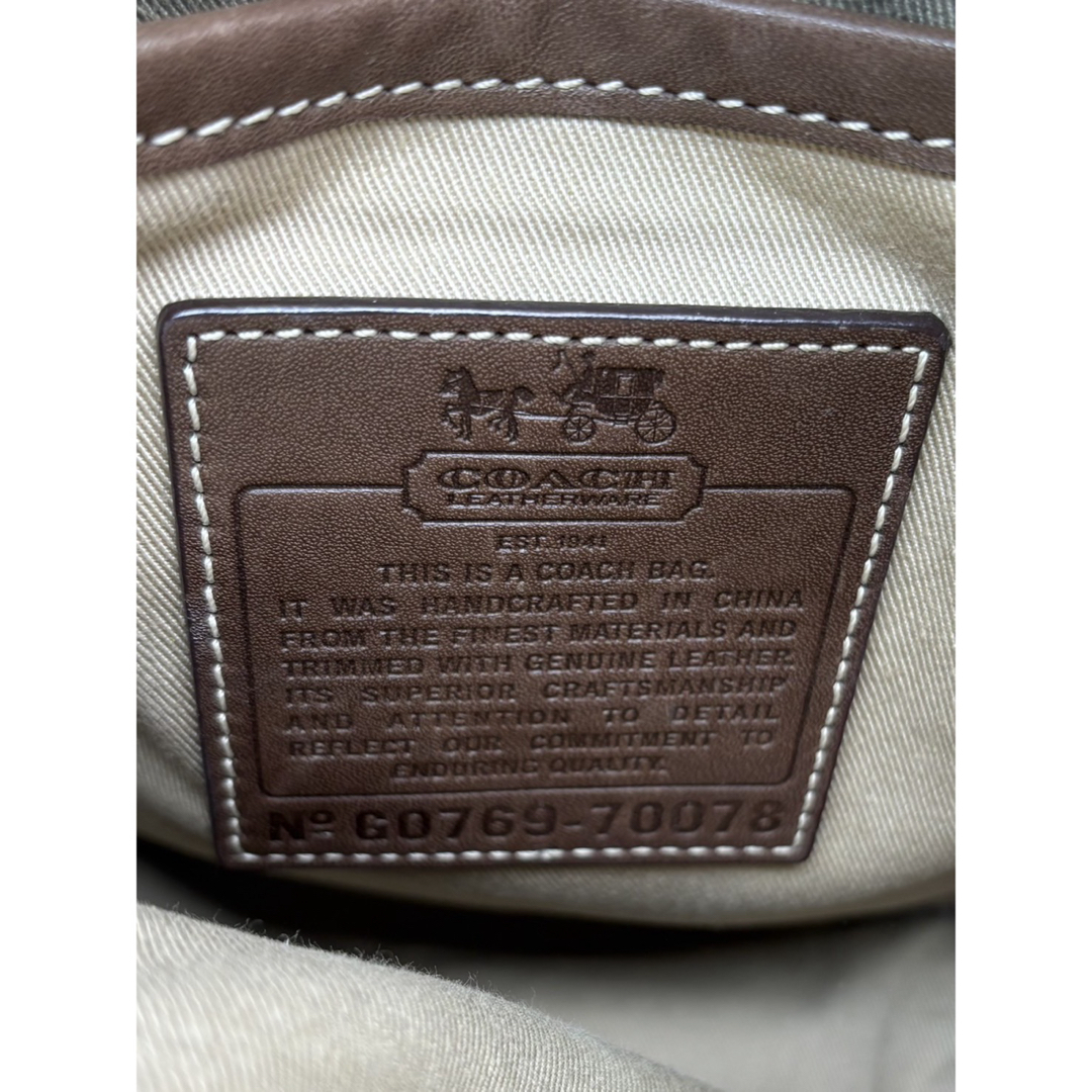 COACH(コーチ)のCOACH コーチ　シグネチャー　ショルダーバッグ 70078 レディースのバッグ(ショルダーバッグ)の商品写真