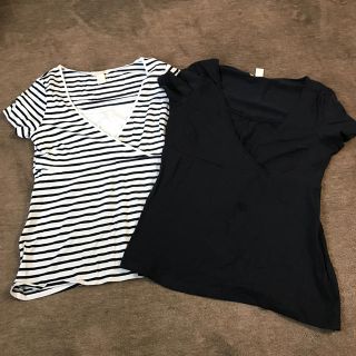 エイチアンドエム(H&M)の専用★授乳服★半袖2枚セット★H＆M(マタニティトップス)