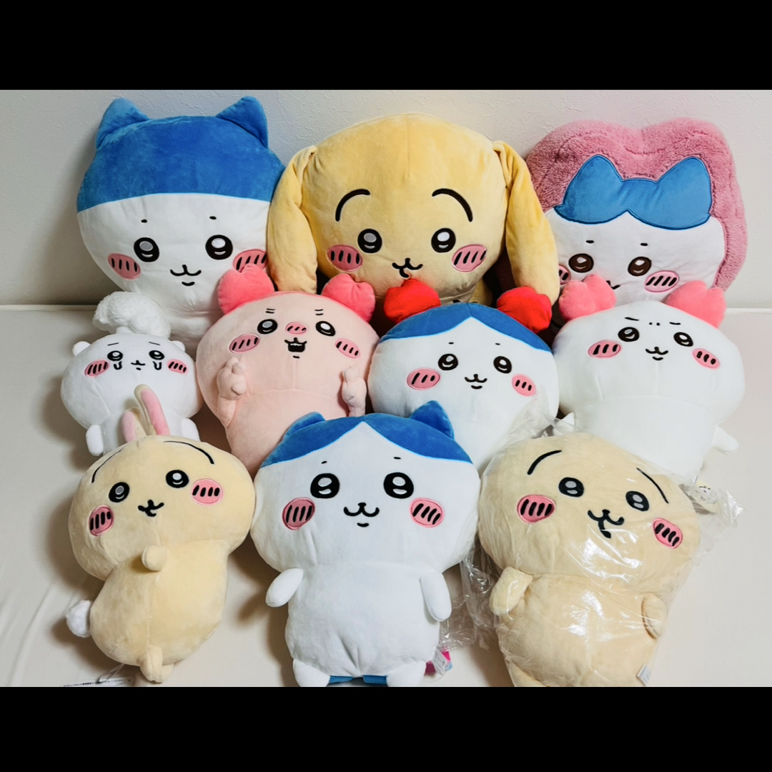ちいかわ プライズ ぬいぐるみ クッション リュック 10点 まとめ