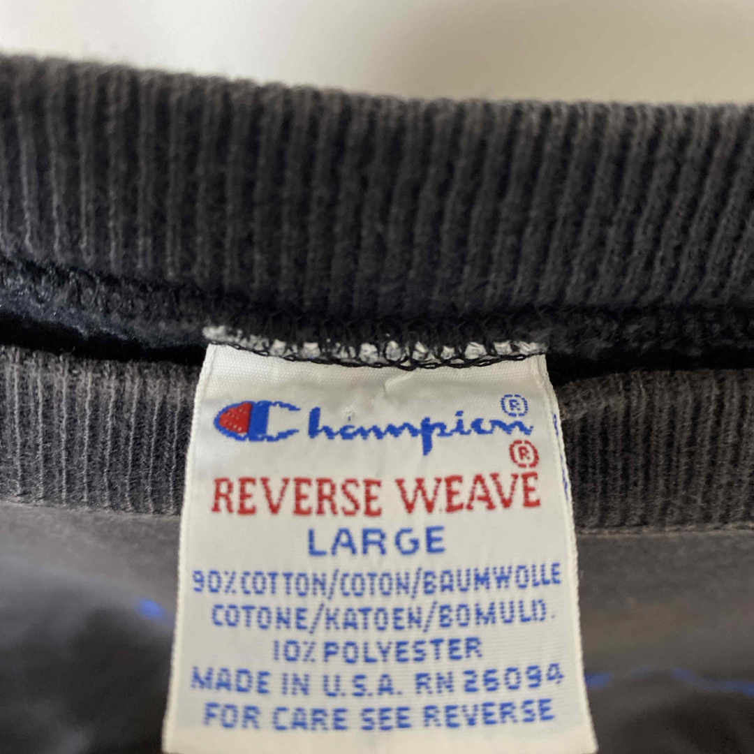 Champion - CHAMPION REVERSE WEAVE スウェット 【L】 濃紺