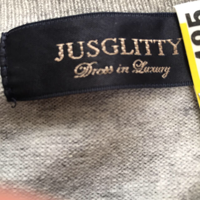JUSGLITTY(ジャスグリッティー)のジャスグリッティー 袖フリルニット レディースのトップス(カットソー(長袖/七分))の商品写真